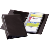 DURABLE visitenkarten-ringbuch VISIFIX Economy, schwarz