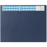 DURABLE schreibunterlage mit Jahreskalender, dunkelblau