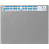 DURABLE schreibunterlage mit Jahreskalender, grau