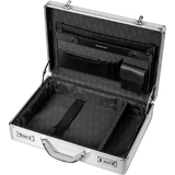 ALUMAXX Laptop-Attach-Koffer "KRONOS", Aluminium, silber