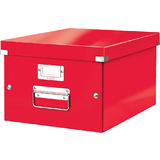 LEITZ ablagebox Click & store WOW, din A4, rot