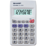 SHARP taschenrechner EL-233 S, Batteriebetrieb