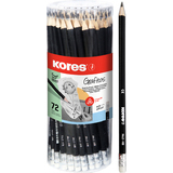Kores bleistift "GRAFITOS", Hrtegrad: HB, dreieckig