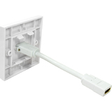 LogiLink Anschlussdose, 1 x HDMI, geschirmt, wei