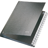LEITZ Pultordner, A4, 1-31, 32 Fcher, Hartpappe, schwarz