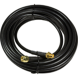 LogiLink wlan Innenantennen Verlngerungskabel, 5 m, schwarz