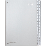 PAGNA pultordner Color, din A4, 1 - 31, 31 Fcher, silber