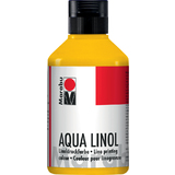 Marabu Aqua-Linoldruckfarbe, mittelgelb, 250 ml