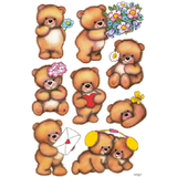 HERMA sticker DECOR "Bren mit Blumen"
