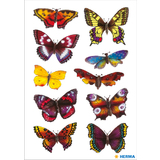HERMA sticker DECOR "Schmetterlinge", beglimmert