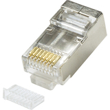 LogiLink rj45 Stecker fr Rundkabel, Kat.5e, geschirmt