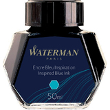 WATERMAN Tinte, inspiredblau, Inhalt: 50 ml im Glas