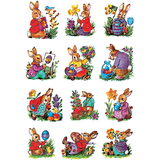 HERMA oster-sticker CLASSIC "Hasen nostalgisch"