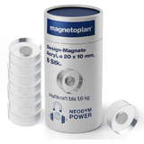 magnetoplan neodym-magnete Design, Durchmesser: 20 mm