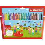 STABILO fasermaler Trio A-Z, 24er Kartonetui