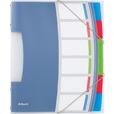 Esselte ordnungsmappe VIVIDA, A4, PP, 6 Fcher, mehrfarbig