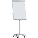FRANKEN flipchart PRO deluxe Mobil, 670 x 950 mm, hellgrau