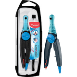 Maped zirkelkasten Stop & Safe, blau