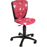 Topstar kinder-drehstuhl "S'COOL 3", herz-motiv pink
