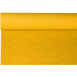PAPSTAR Damast-Tischtuch, (B)1,2 x (L)8 m, gelb
