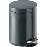 DURABLE tret-abfalleimer Metall, rund, 5 Liter, athrazit