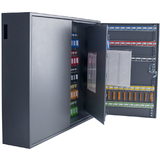 pavo Schlsselschrank fr 300 Schlssel, dunkelgrau