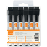 nobo Whiteboard-Marker, schwarz, 6er Set