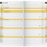 rido id kalender-einlage "M-planer", 2026