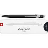CARAN D'ACHE druckkugelschreiber 849 popline FLUO, schwarz
