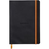 RHODIA notizbuch RHODIARAMA, din A6, liniert, schwarz