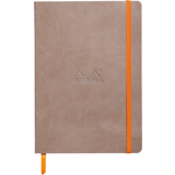 RHODIA notizbuch RHODIARAMA, din A5, kariert, taupe