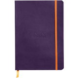 RHODIA notizbuch RHODIARAMA, din A5, liniert, aubergine