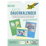 folia Kreativ-Wandkalender, din A4, farbig