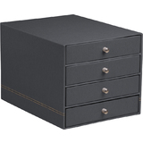 RHODIA schubladenbox RHODIARAMA, 4 Schbe, titan