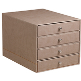 RHODIA schubladenbox RHODIARAMA, 4 Schbe, taupe