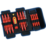 HEYTEC vde Schraubendreher-Satz, 18-teilig, Rolltasche