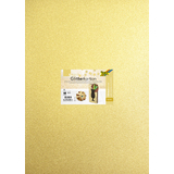 folia Glitterkarton, 500 x 700 mm, 300 g/qm, gold