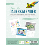 folia Kreativ-Wandkalender, 170 x 240 mm, wei