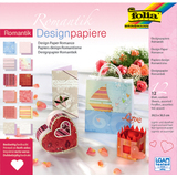 folia designpapierblock "Romantik", 305 x 305 mm, 12 Blatt