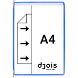 djois by tarifold Drehzapfentafel, din A4, blau