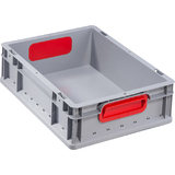 allit Transportbehlter profiplus EuroBox 412, grau/rot