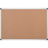Bi-Office korktafel "Maya", 900 x 600 mm, Aluminiumrahmen