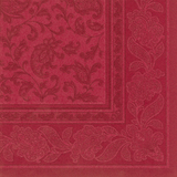 PAPSTAR servietten "ROYAL collection Ornaments", bordeaux