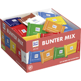 Ritter sport Mini-Tafelschokolade "BUNTER MIX", 84 Stck