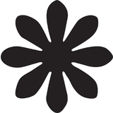 HEYDA motivstanzer XXL "Blume", Farbe: grn