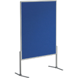 FRANKEN moderationstafel PRO, 1.200 x 1.500 mm, filz blau