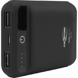ANSMANN powerbank 10.8 mini, 10.000 mAh, schwarz