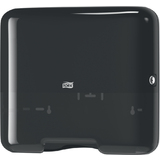 TORK mini Falthandtuch-Spender ELEVATION, Kunststoff,schwarz