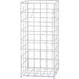 TORK Abfallkorb, Drahtgestell, 60 Liter, wei