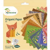 My mandarine Origami-Faltbltter "Zoo"